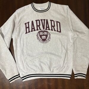 Harvard Champion Reverse Weave Sweater Mens Size small / Medium unisex